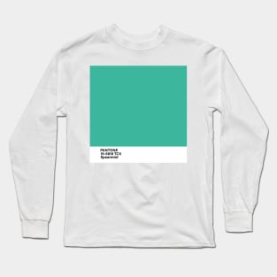 pantone 15-5819 TCX Spearmint Long Sleeve T-Shirt